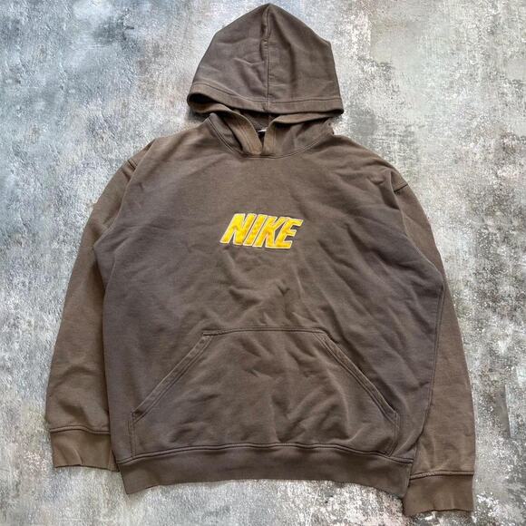 Y2K Faded Thrashed Nike Hoodie! Vintage Nike. Size XL. - Picture 1 of 6